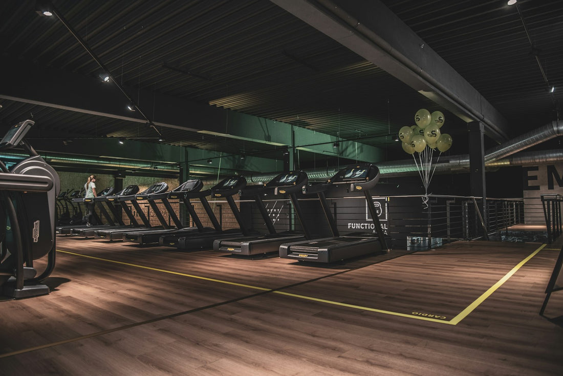 Modern gym interior
