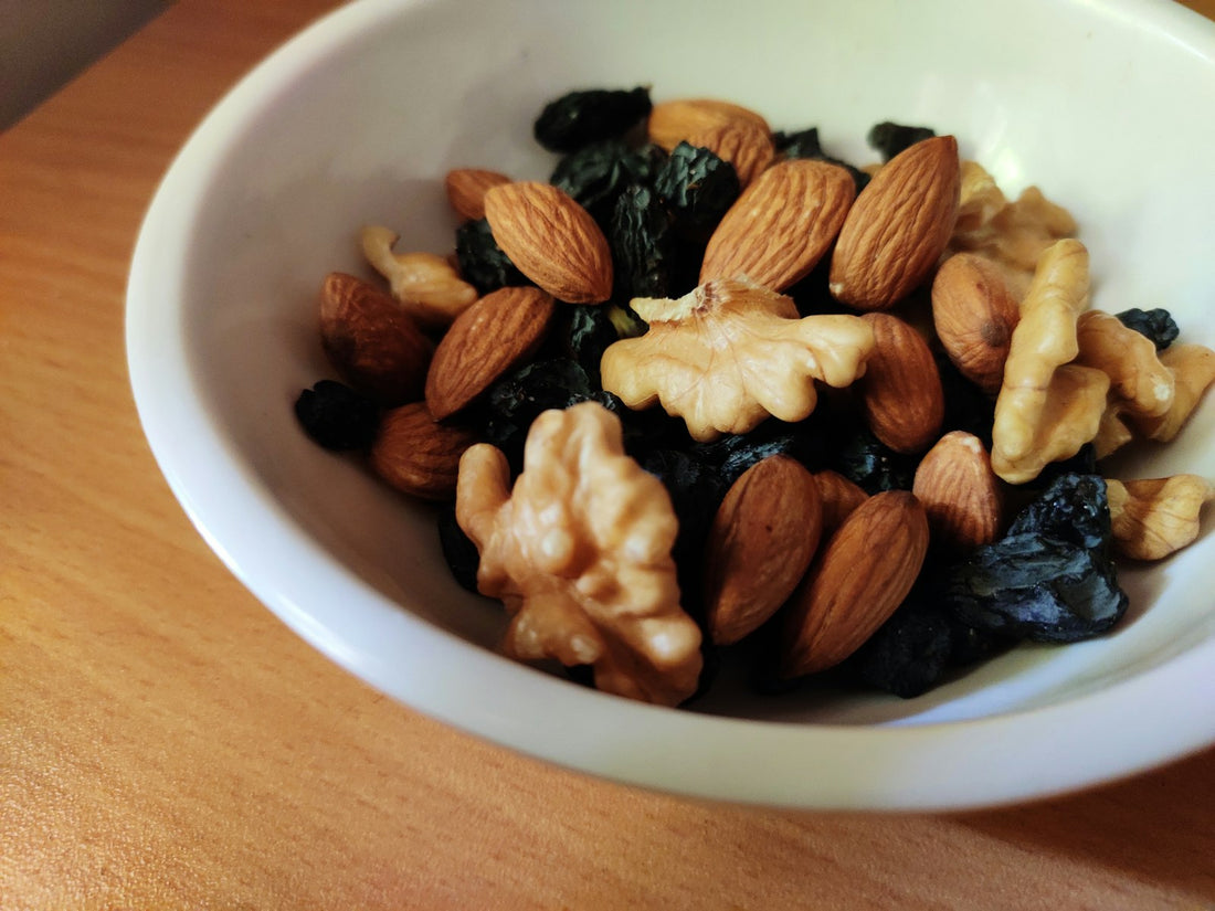 Bowl of mixed nuts